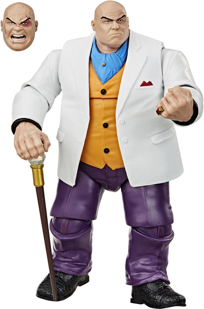 Marvel Legends Retro 6 Inch Action Figure Spider-Man Series - Kingpin Reissue