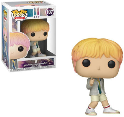 Pop Rocks 3.75 Inch Action Figure BTS - V #107