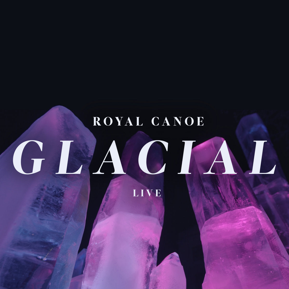 Royal Canoe/Glacial (Blue Vinyl) [LP]