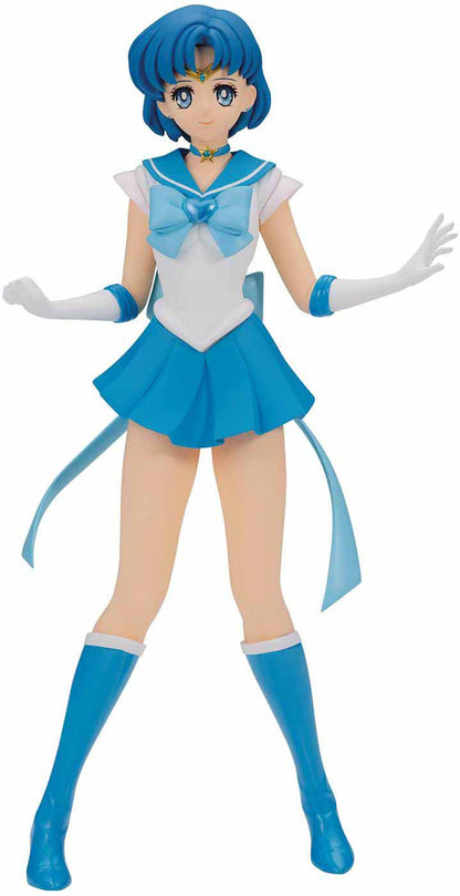 Sailor Moon 9 Inch Static Figure Glitter & Glamour - Sailor Mercury (Darker Version)