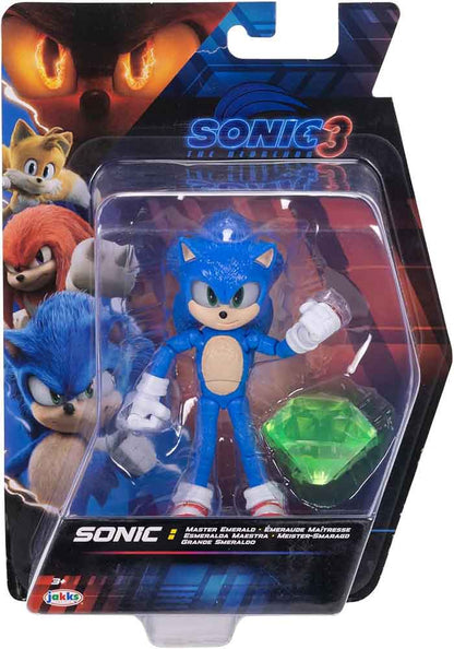 Sonic The Hedgehog Movie 5 Inch Action Figure Wave 3 - Sonic with Emerald