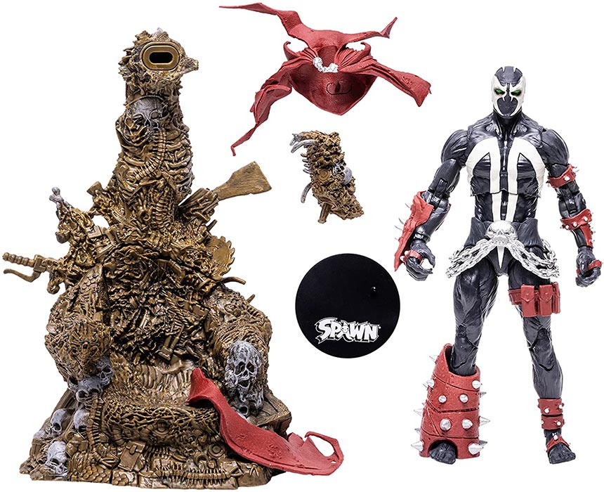 Spawn Deluxe 7 Inch Action Figure Wave 3 - Spawn With Throne