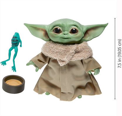 Star Wars The Mandalorian 7 Inch Plush Figure Star Wars Collection Series - The Child (Baby Yoda) Electronic Plush