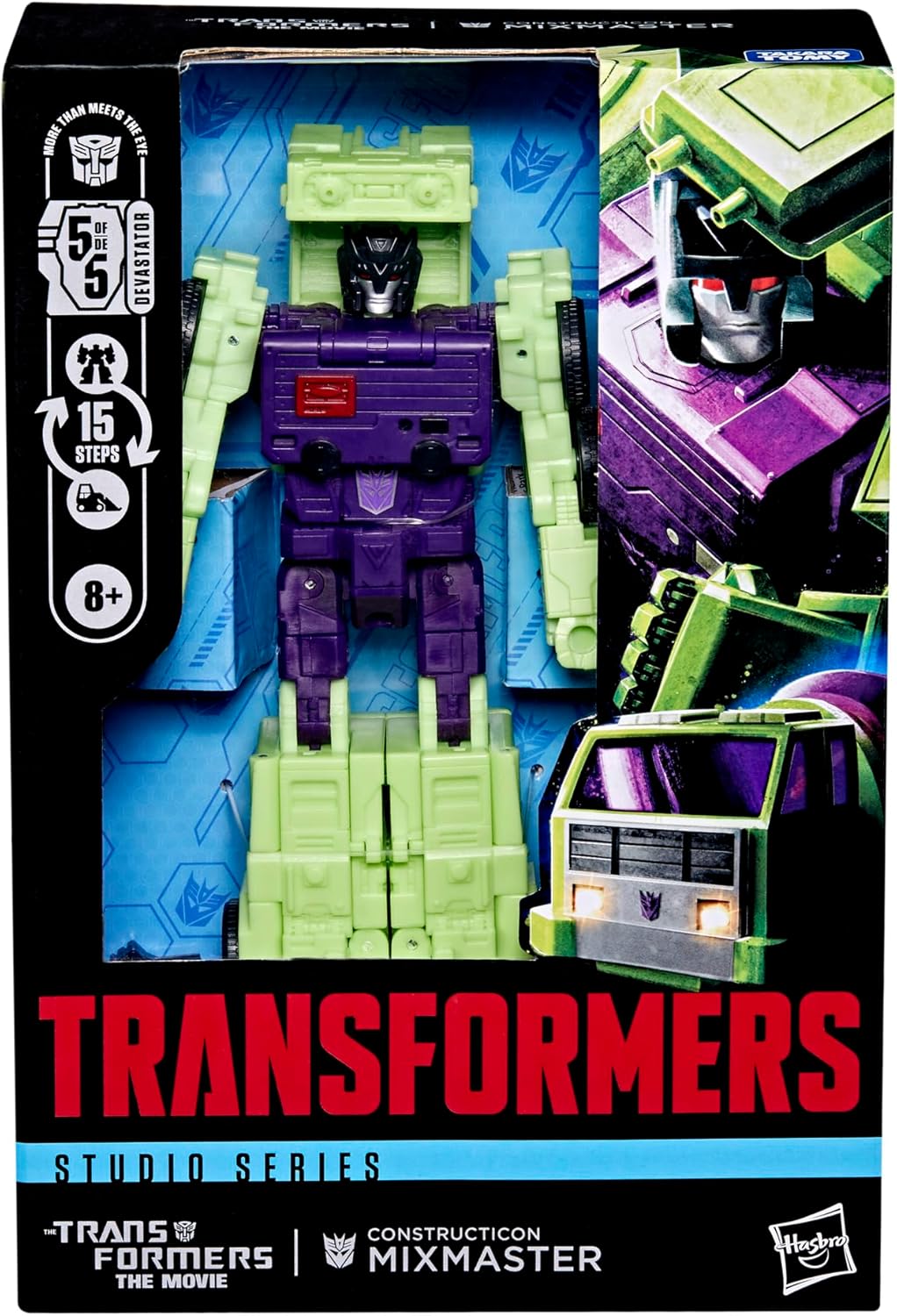 Transformers Studio Series 7 Inch Action Figure Voyager Class (2025 Wave 3) - Mixmaster