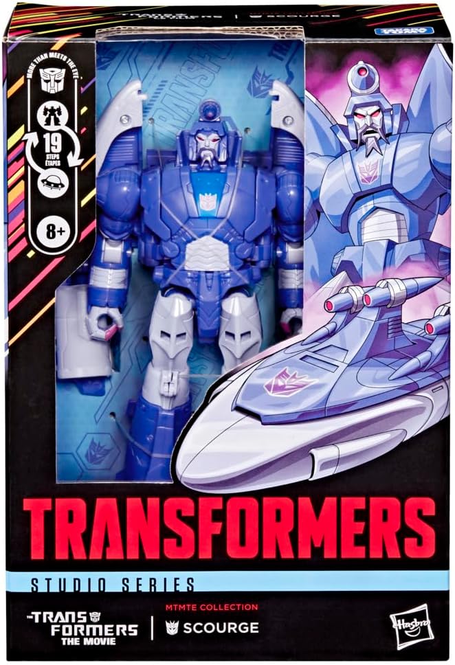 Transformers Studio Series MTMTE Collection: The Movie 7 Inch Action Figure Voyager Class - Scourge