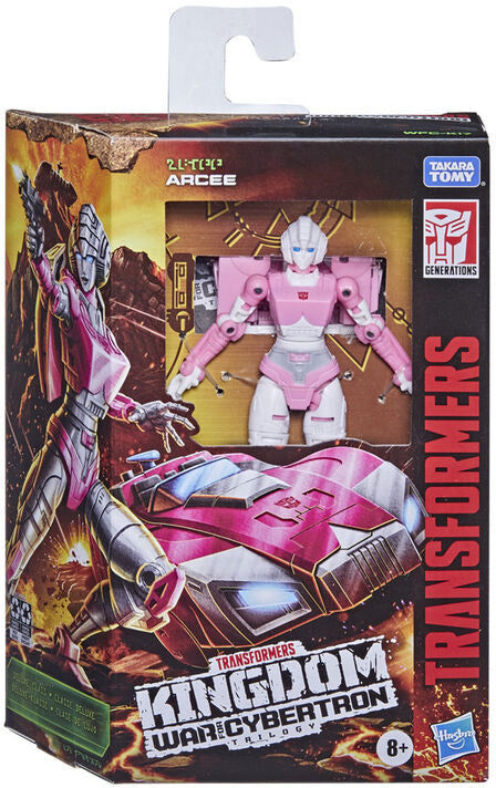 Transformers War For Cybertron Kingdom 6 Inch Action Figure Deluxe Class Wave 2 - Arcee (Refresh)