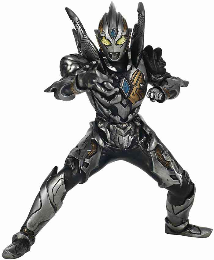 Ultraman Heroes Brave 6 Inch Static Figure - Ultraman Trigger Dark Version A